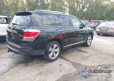 2013 Toyota Highlander Limited V6 from USA, damaged, VIN 5TDDK3EH1DS209620